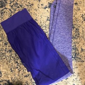 Gymshark two tone leggings